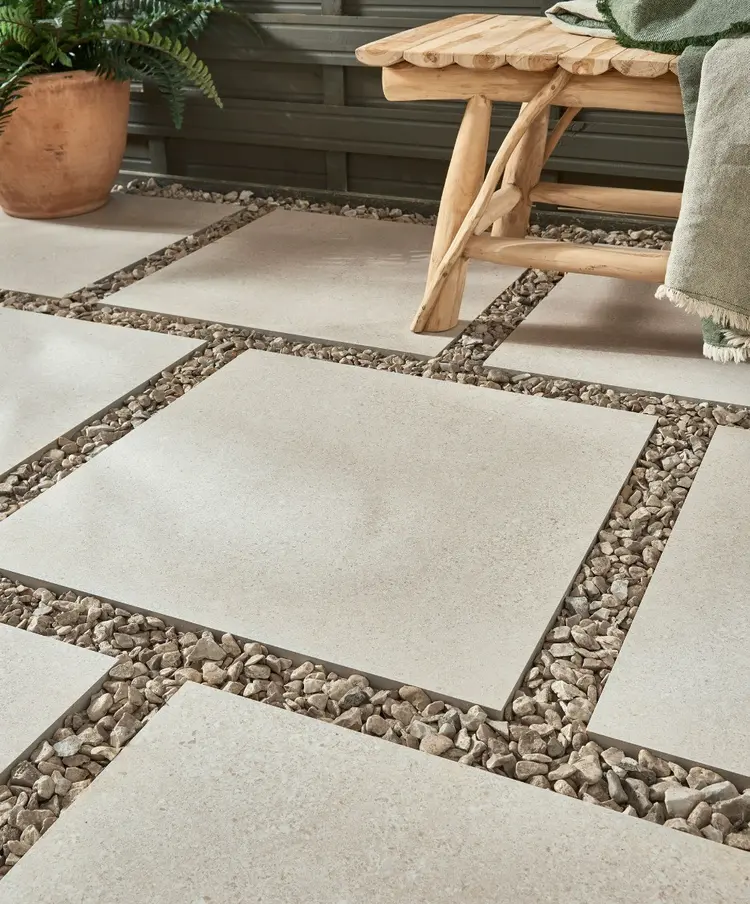 Everscape Homestone Sand Outdoor Tile