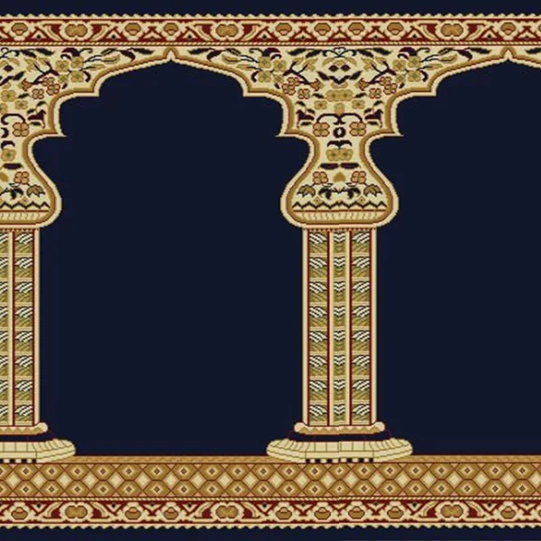 Kashmir Mehrab Mosque Carpet — view 3