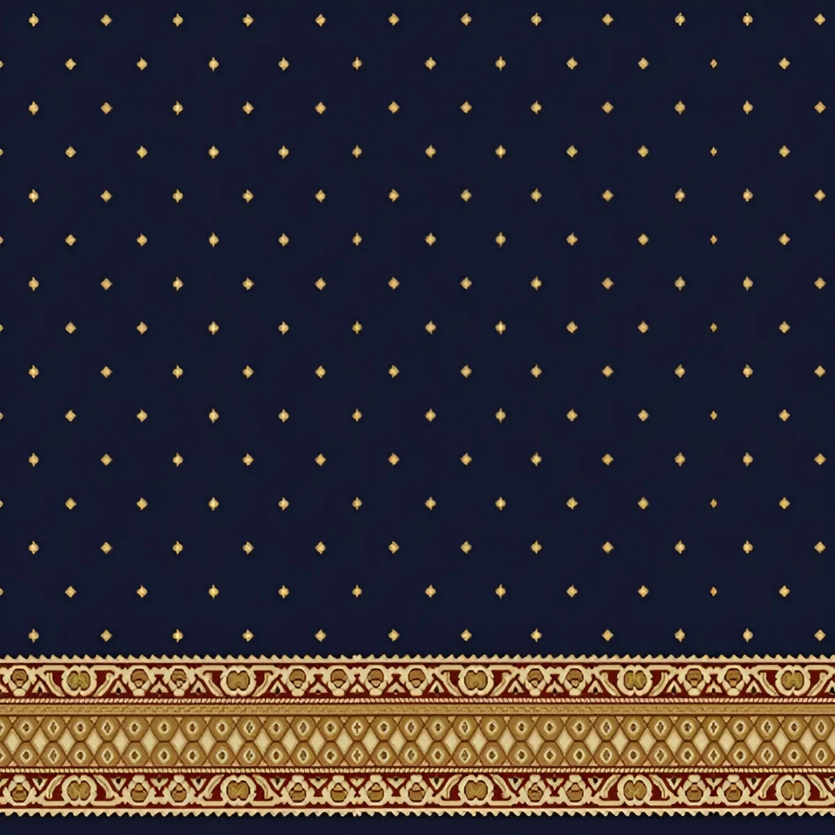 Kashmir Plain Mosque Carpet — view 3