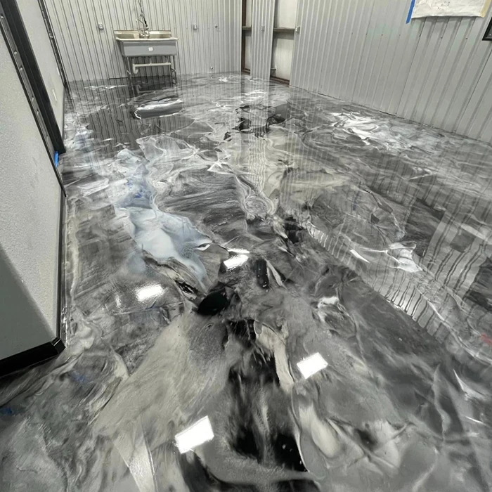 Metallic Epoxy Flooring — view 2