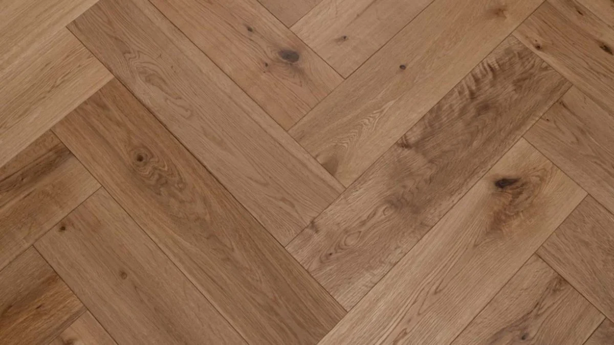 Nature Oak Herringbone — view 2