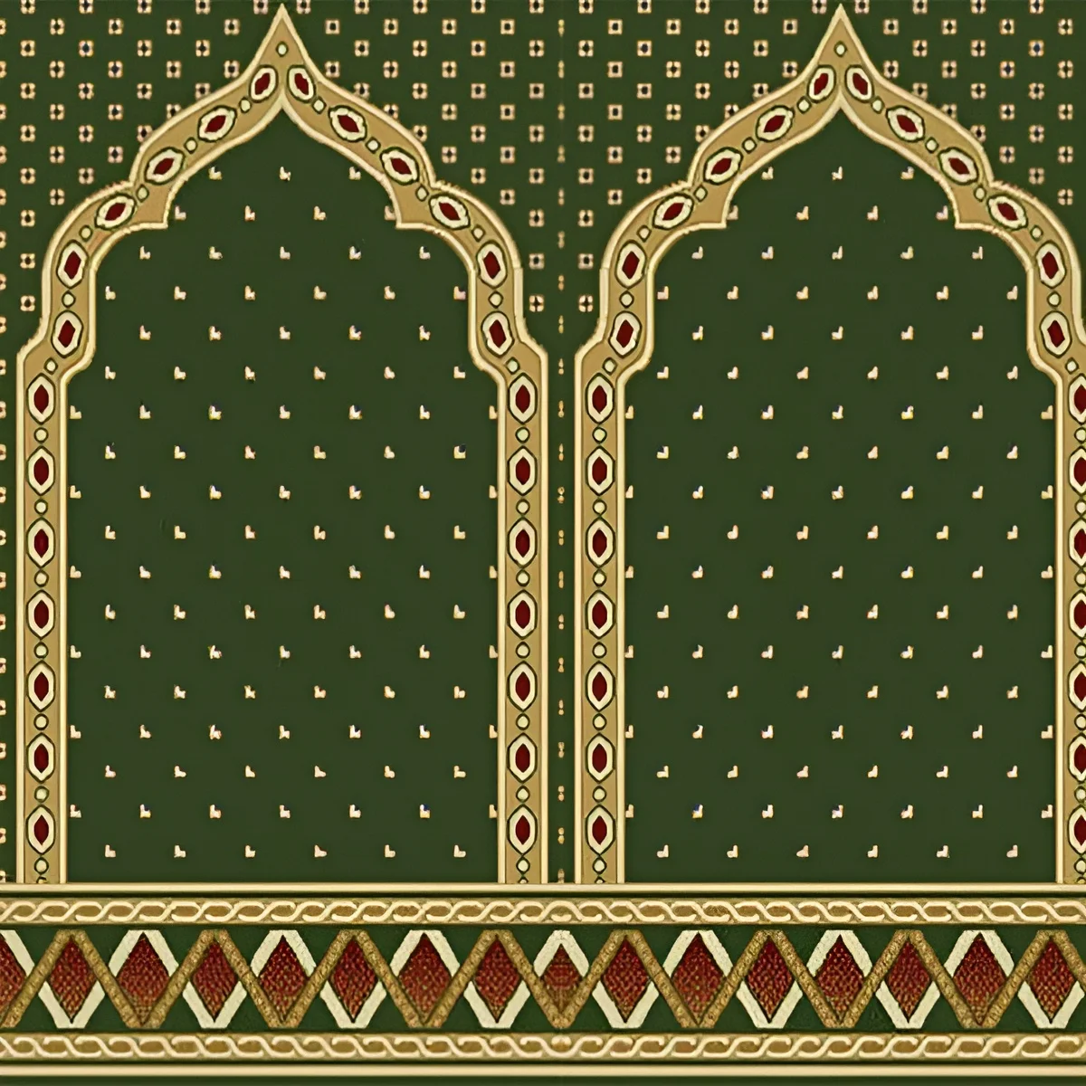 Shams Ow Mehrab Mosque Carpet — view 2