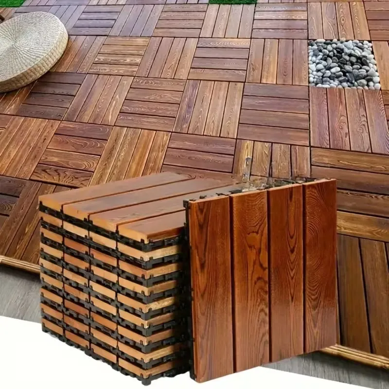 WPC Deck Tiles 5pcs Interlocking — view 3